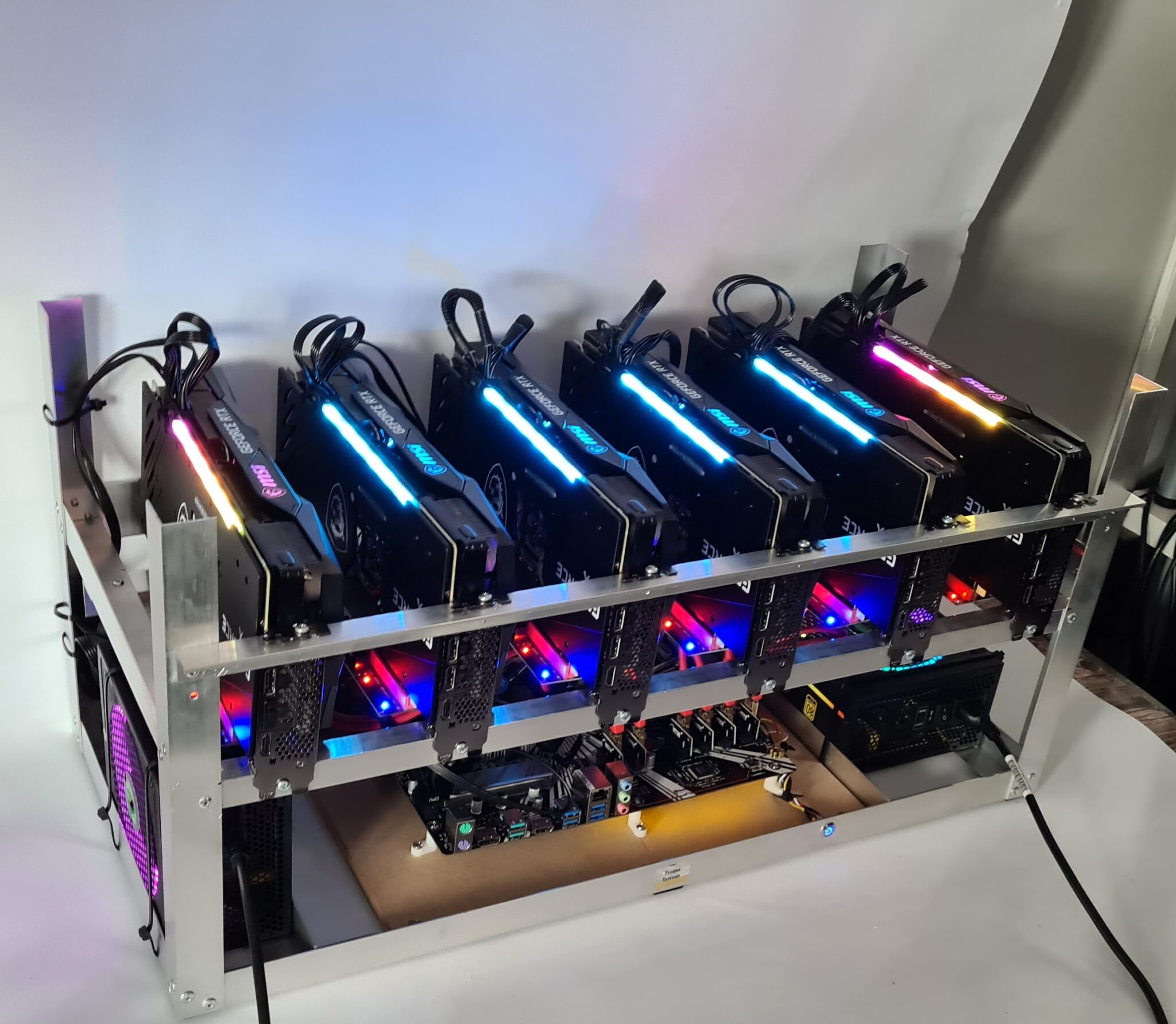 crypto curency minig rig