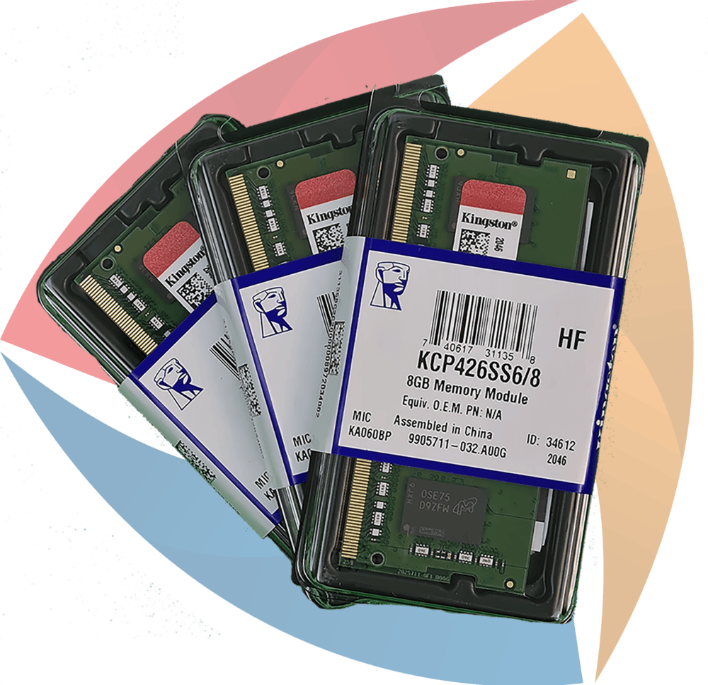 Kingston RAM KCP426SS6/8 8GB DDR4 (8GB Memory Module) 2666MHz Brand New