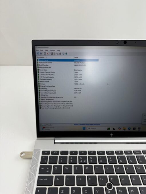 HP Elitebook 840 G7 14" i7 10th Gen SSD 512GB RAM 16GB LAPTOP SKU 12021 - Image 15